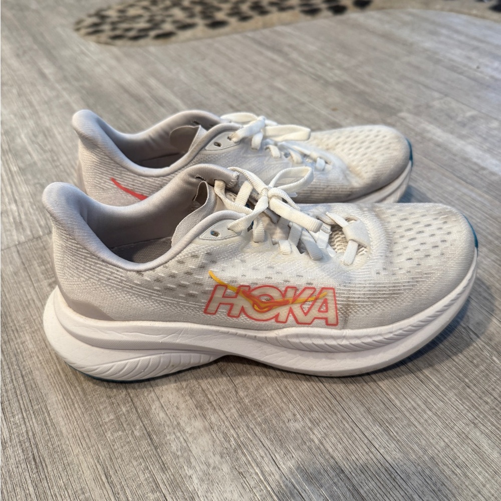 HoKa Match 6 in White Nimbus Cloud (Women's)
